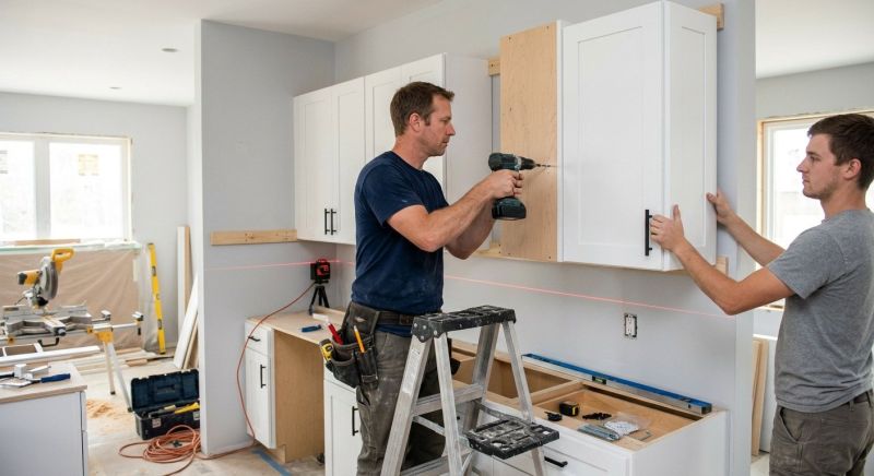 Wall Cabinets Installation in Carmel, IN