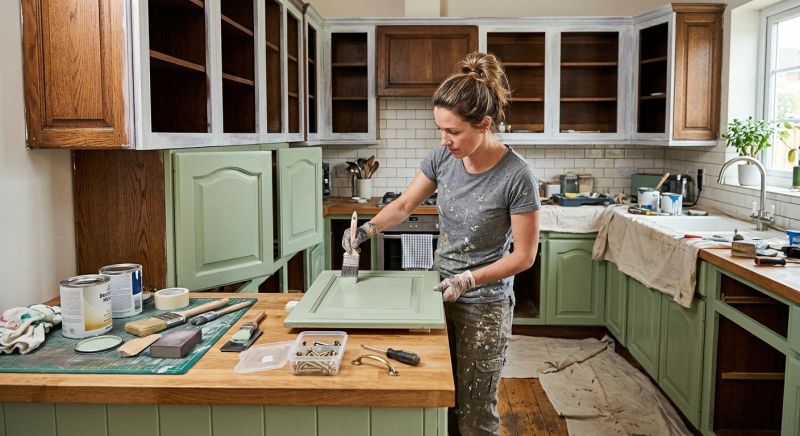 Cabinet Restyling in Carmel, IN