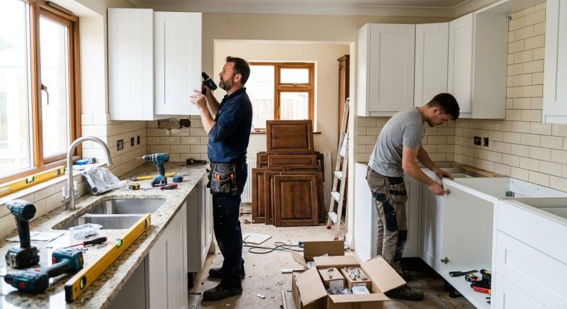 Kitchen Cupboard Replacement in Bloomington, IN
